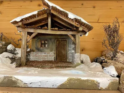 Schnee-Krippen Bild 1